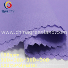 Färben Sie Polyester Habijabi Chiffon- Gewebe für Kleiderkleidung (GLLML319)